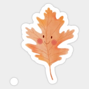 Cute Leaf 2 Sticker